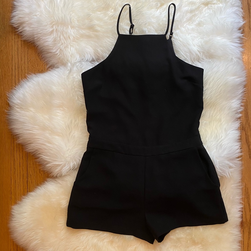 Sanctuary Black Shorts Romper / Jumper